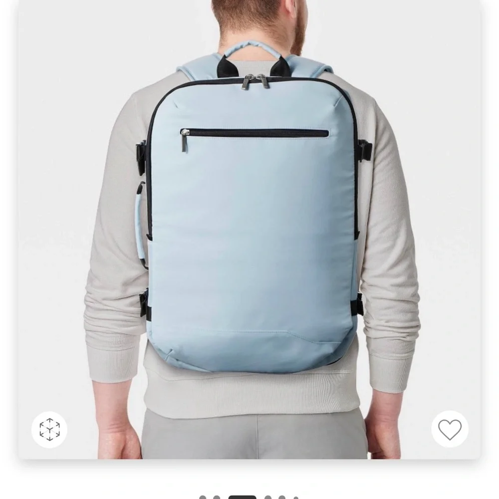 Open Story Blue Travel Backpack - Picture 2 of 6